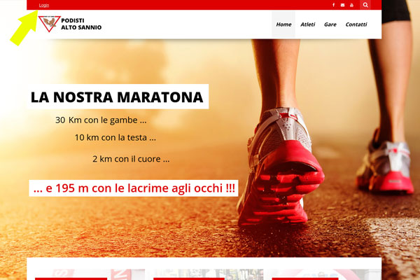 articolo gestisci login