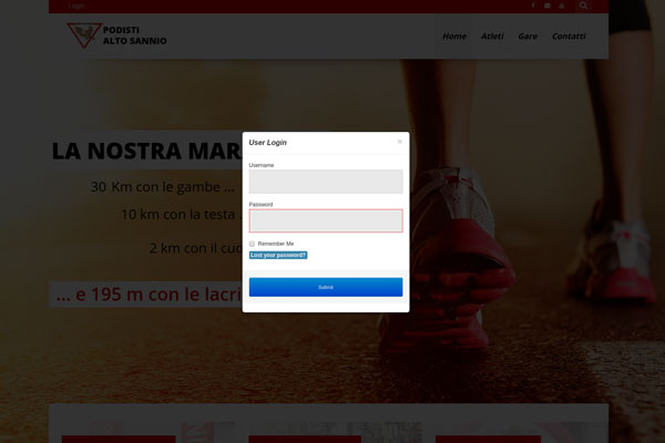 articolo gestisci login finestra