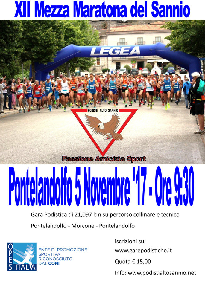 Mezza Maratona del Sannio 2017